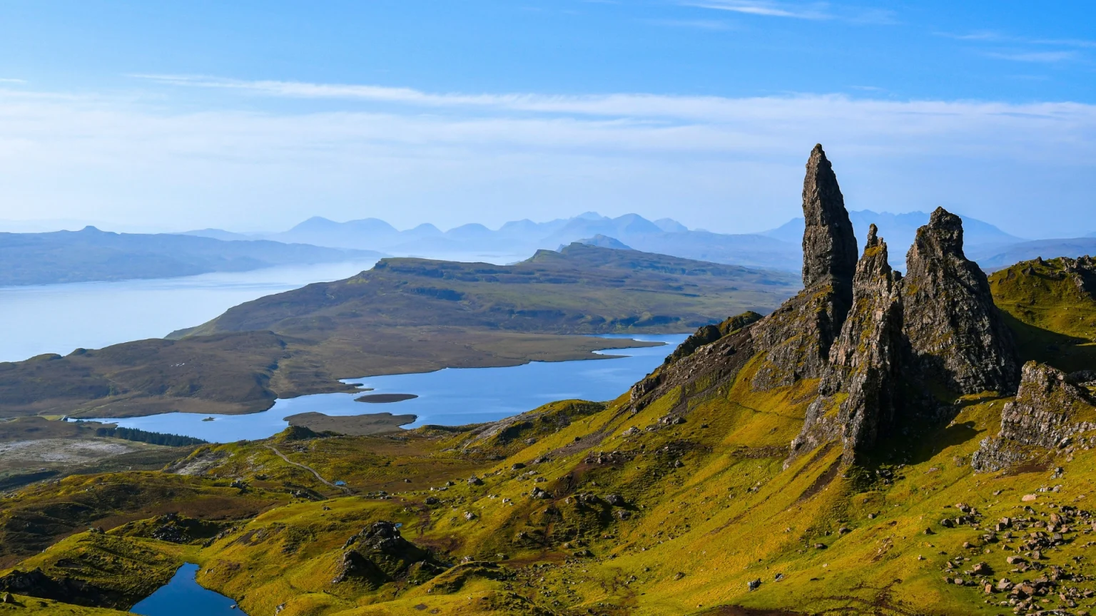 scozia isola skye panorama