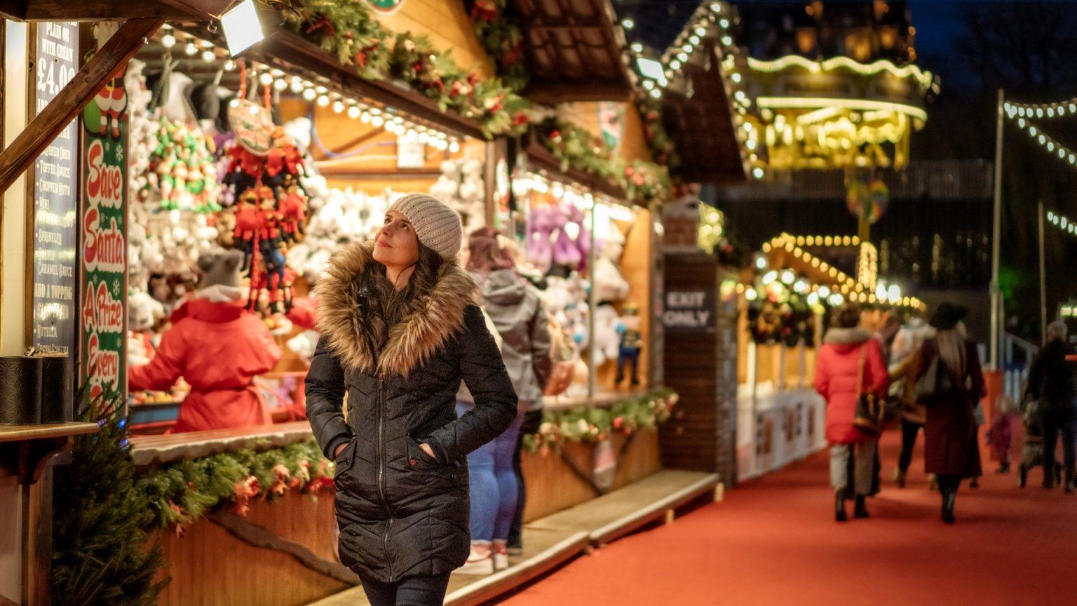 mercatini natale bancarelle piazza